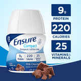 Oral Supplement Ensure® Compact Therapeutic Nutrition Shake Milk Chocolate Flavor Liquid 4 oz. Bottle - BeHope