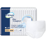 Unisex Adult Absorbent Underwear TENA Dry Comfort Pull On with Tear Away Seams Large Disposable Moderate Absorbency