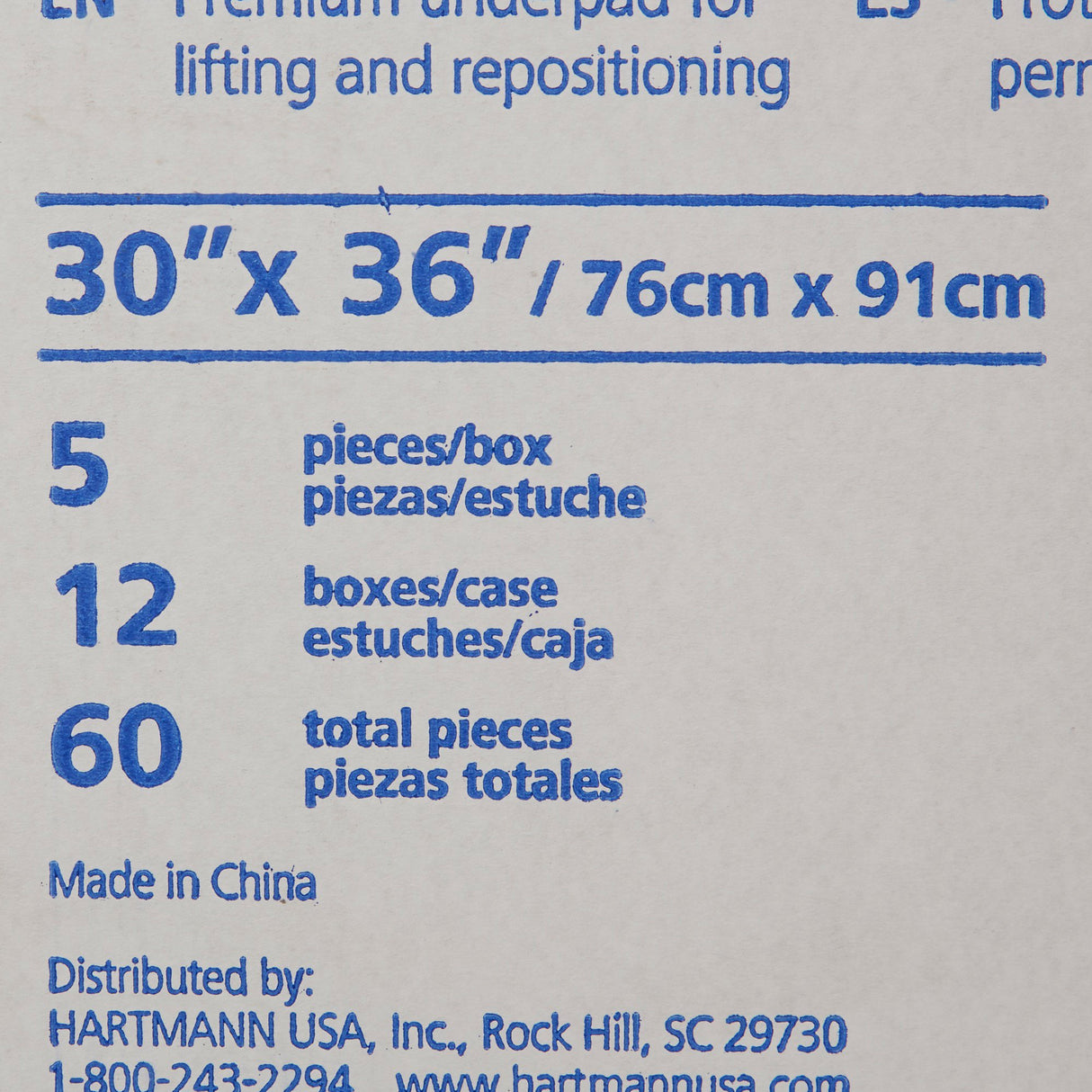 Disposable Underpad MoliCare® 30 X 36 Inch Polymer Heavy Absorbency - BeHope