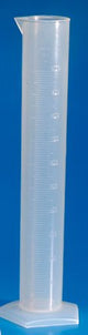 Graduated Cylinder Pentagonal Base Polypropylene 1,000 mL (32 oz.) - BeHope