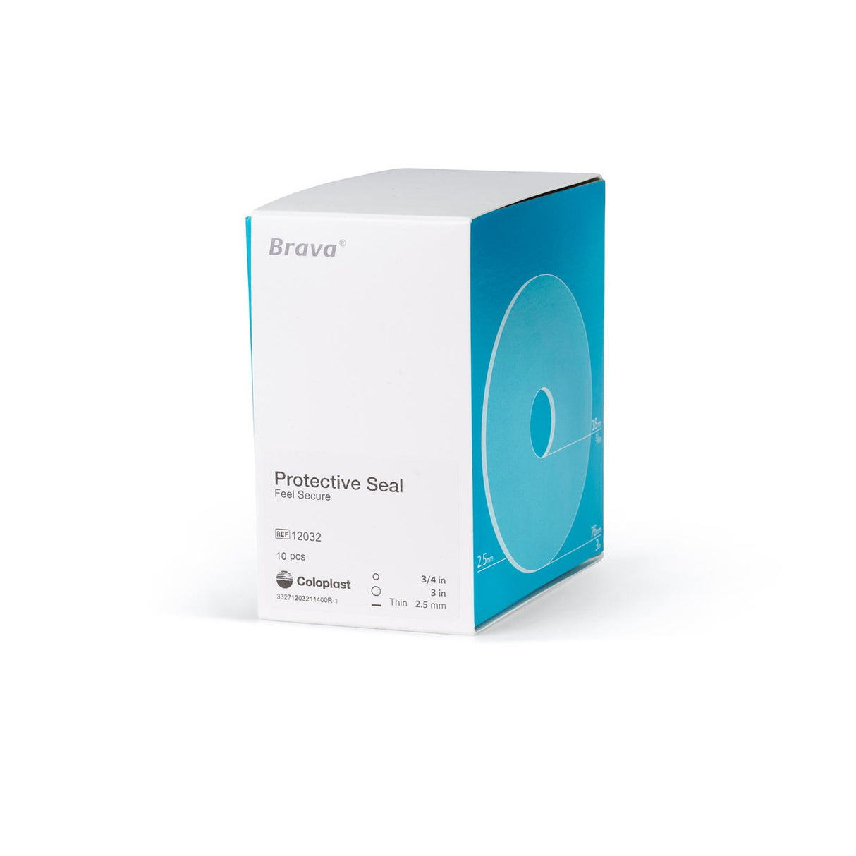 Ostomy Seal Brava® Thin 3/4 Inch (18mm) Stoma 3 Inch (76 mm) - BeHope