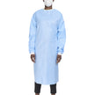 Non-Reinforced Surgical Gown with Towel Evolution 4 Large Blue Sterile Not Rated Disposable - BeHope
