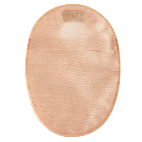 Ostomy Pouch Natura® + Two-Piece System 8 Inch Length Flat, Pre-Cut 2-3/4 Inch Stoma Closed End - BeHope