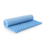 Mattress Overlay McKesson Convoluted Foam 72 L X 33 W X 2 H Inch