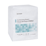 Conforming Bandage McKesson 4 Inch X 4-1/10 Yard Sterile 1 per Pack - BeHope