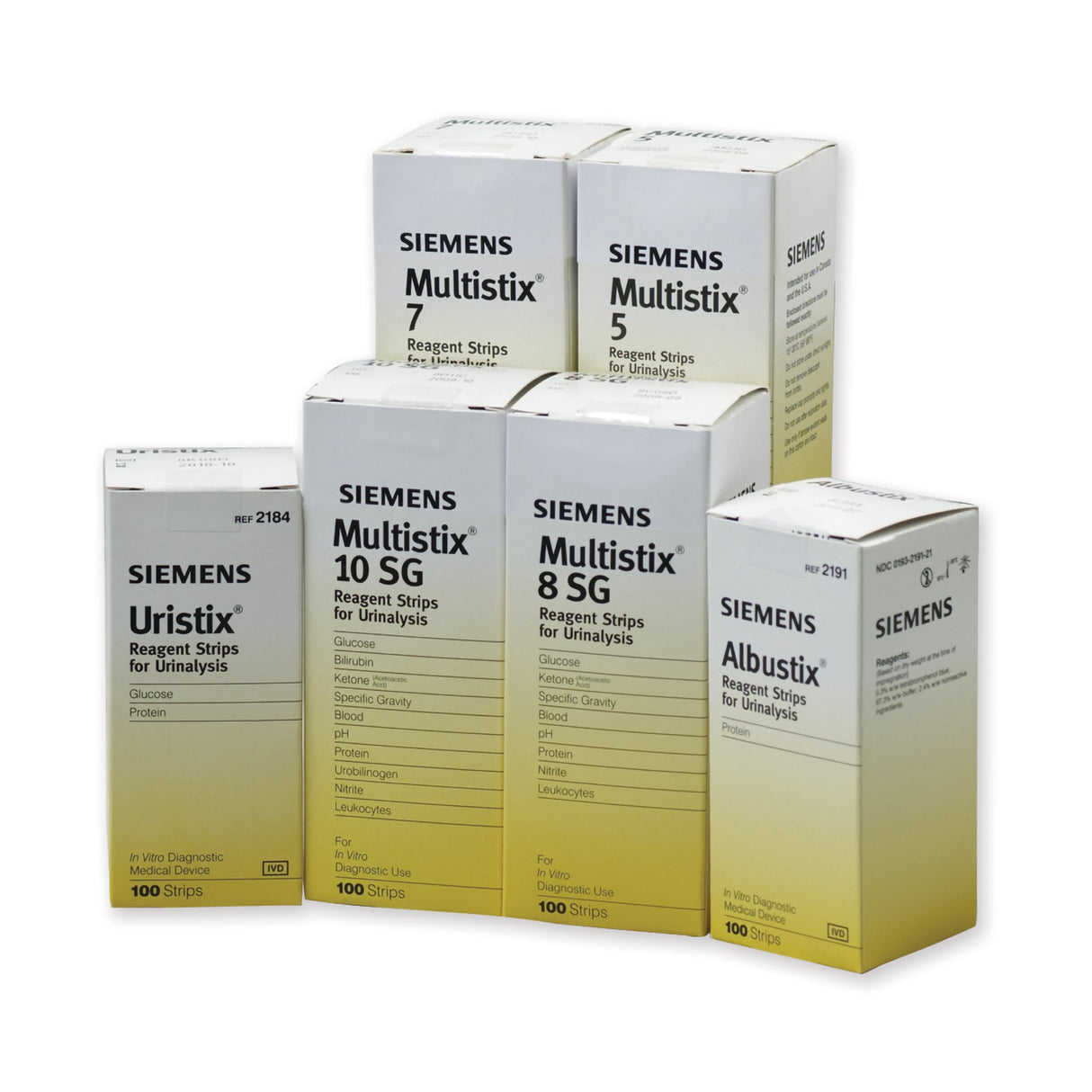 Urinalysis Reagent Uristix® Glucose, Protein For Visual Read - BeHope