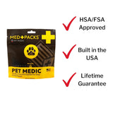 Pet First Aid Kit My Medic™ MED PACKS Pet Medic Plastic Pouch - BeHope