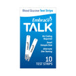 Blood Glucose Test Strips Embrace® 10 Strips per Pack - BeHope