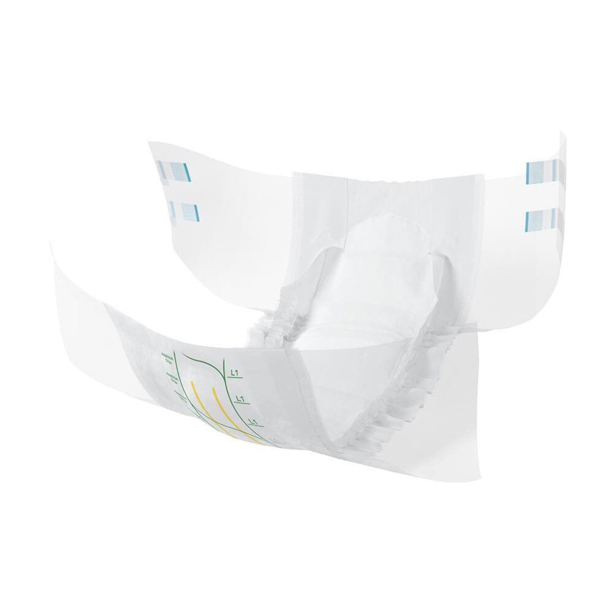 Unisex Adult Incontinence Brief Abena® Slip Premium L1 Large Disposable Heavy Absorbency - BeHope