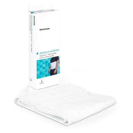 Abdominal Binder McKesson Large / X-Large Hook and Loop Closure 62 to 74 Inch Waist Circumference 12 Inch Height Adult - BeHope