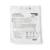 Surgical Glove GAMMEX® Non-Latex Sensitive Size 6 Sterile Polychloroprene Standard Cuff Length Micro-Textured Cream Chemo Tested - BeHope