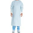 Chemotherapy Procedure Gown 2X-Large Blue NonSterile ASTM F739-12 Disposable - BeHope