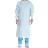 Chemotherapy Procedure Gown 2X-Large Blue NonSterile ASTM F739-12 Disposable - BeHope
