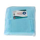 Disposable Underpad Dynarex® 17 X 24 Inch Fluff Light Absorbency - BeHope