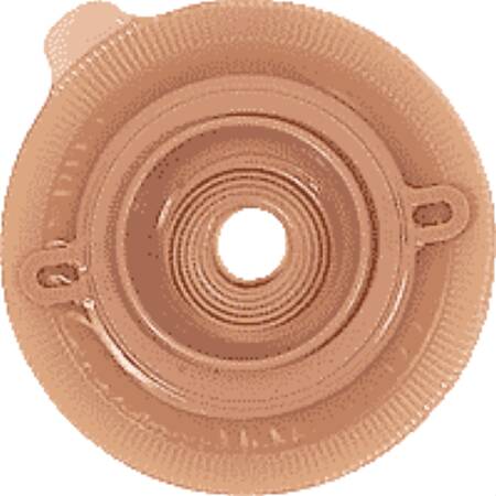 Ostomy Barrier Assura® Precut, Standard Wear Pectin Based Adhesive 50 mm Flange Red Code System Synthetic Resin 1 Inch Opening - BeHope