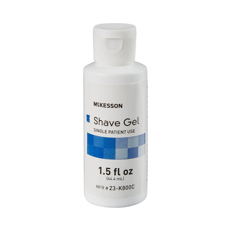 Shaving Gel McKesson Bottle 1.5 oz. - BeHope