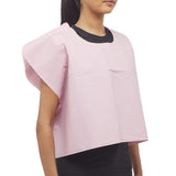 Exam Cape McKesson Mauve One Size Fits Most Front / Back Opening Without Closure Unisex Disposable - BeHope