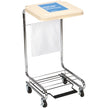 Hamper Stand McKesson Soiled Linen Rectangular Opening 30 to 33 gal. Capacity Foot Pedal Self-Closing Lid - BeHope