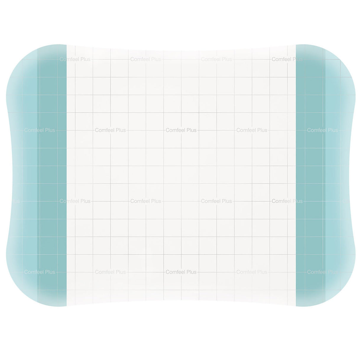 Thin Hydrocolloid Dressing Comfeel Plus Transparent Thin Film Backing 2 X 2-3/4 Inch Rectangle Hydrocolloid / Sodium Carboxymethylcellulose (CMC) / Film