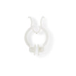 Nose Clip McKesson Rubber, Disposable, White Plastic For Spirometry - BeHope