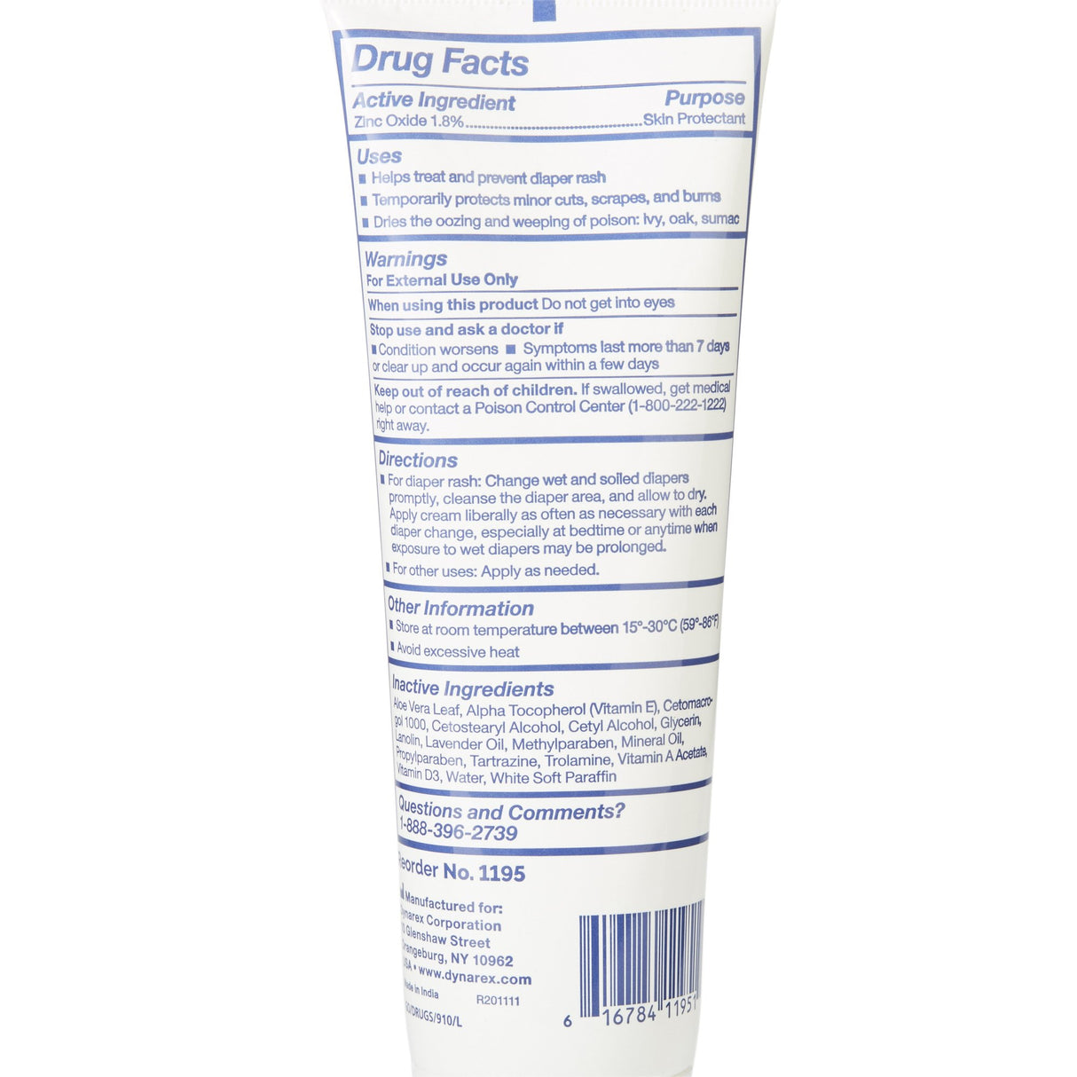 Skin Protectant DynaShield 4 oz. Tube Scented Cream