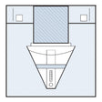Obstetrics / Gynecology Drape McKesson Under Buttocks Drape 32 W X 45 L Inch Sterile - BeHope