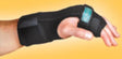 Hand / Finger Brace TKO® Standard Neoprene / Nylon / UBL Left Hand Black One Size Fits Most - BeHope