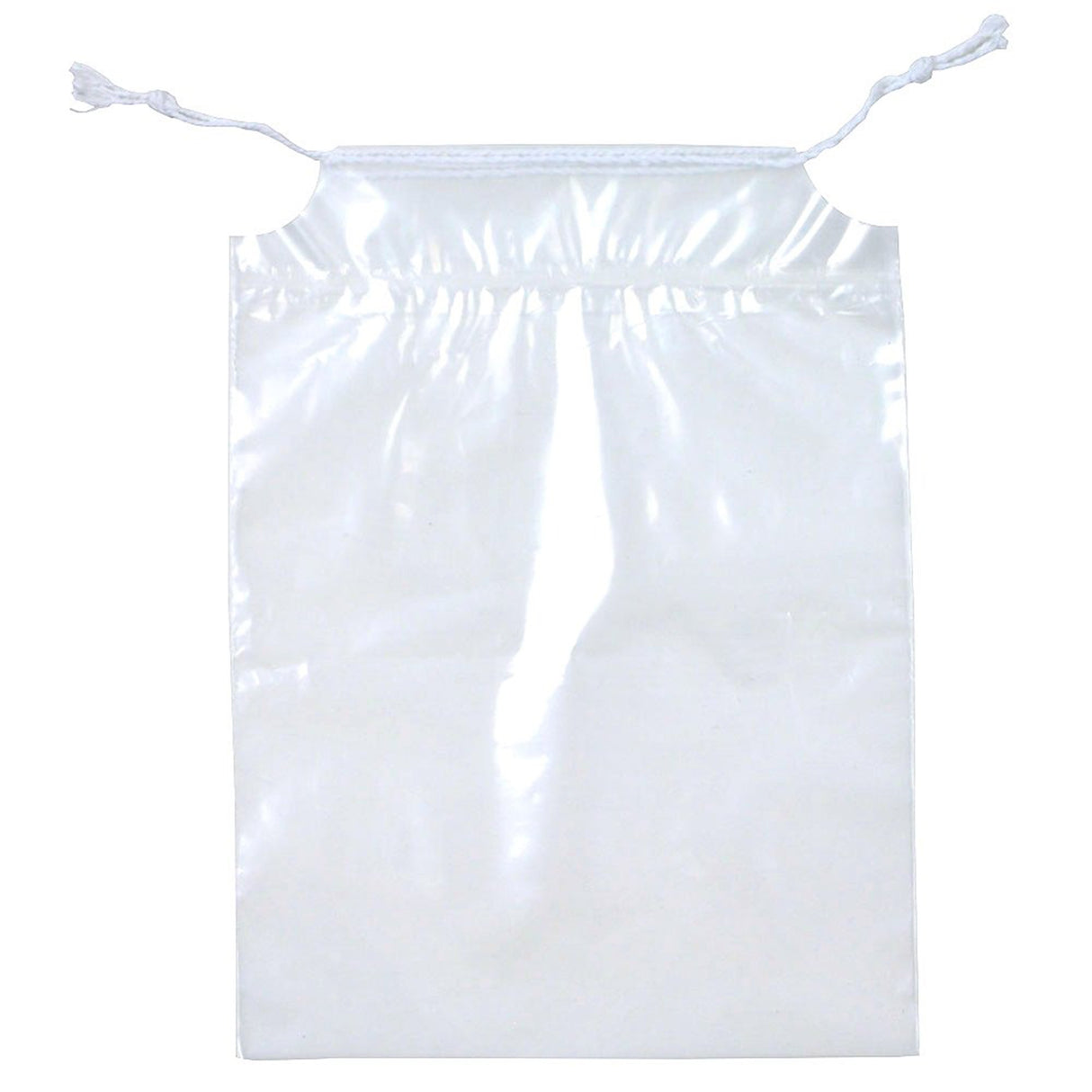 Reclosable Bag LK Pull-Tite 12 X 18 Inch Plastic Clear Drawstring Closure