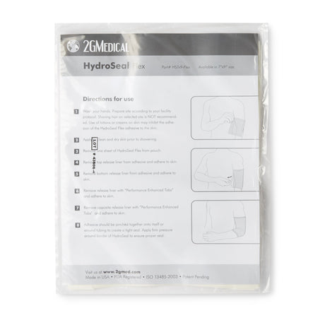 IV Site Barrier Protector HydroSeal Flex 7 X 9 Inch Rectangle NonSterile - BeHope