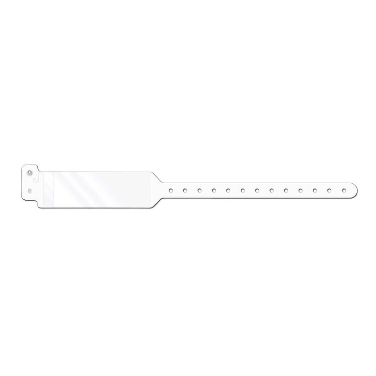 Identification Wristband with Shield Conf-ID-ent™ Write On Band Permanent Snap Without Legend - BeHope