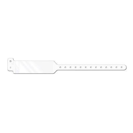 Identification Wristband with Shield Conf-ID-ent™ Write On Band Permanent Snap Without Legend - BeHope
