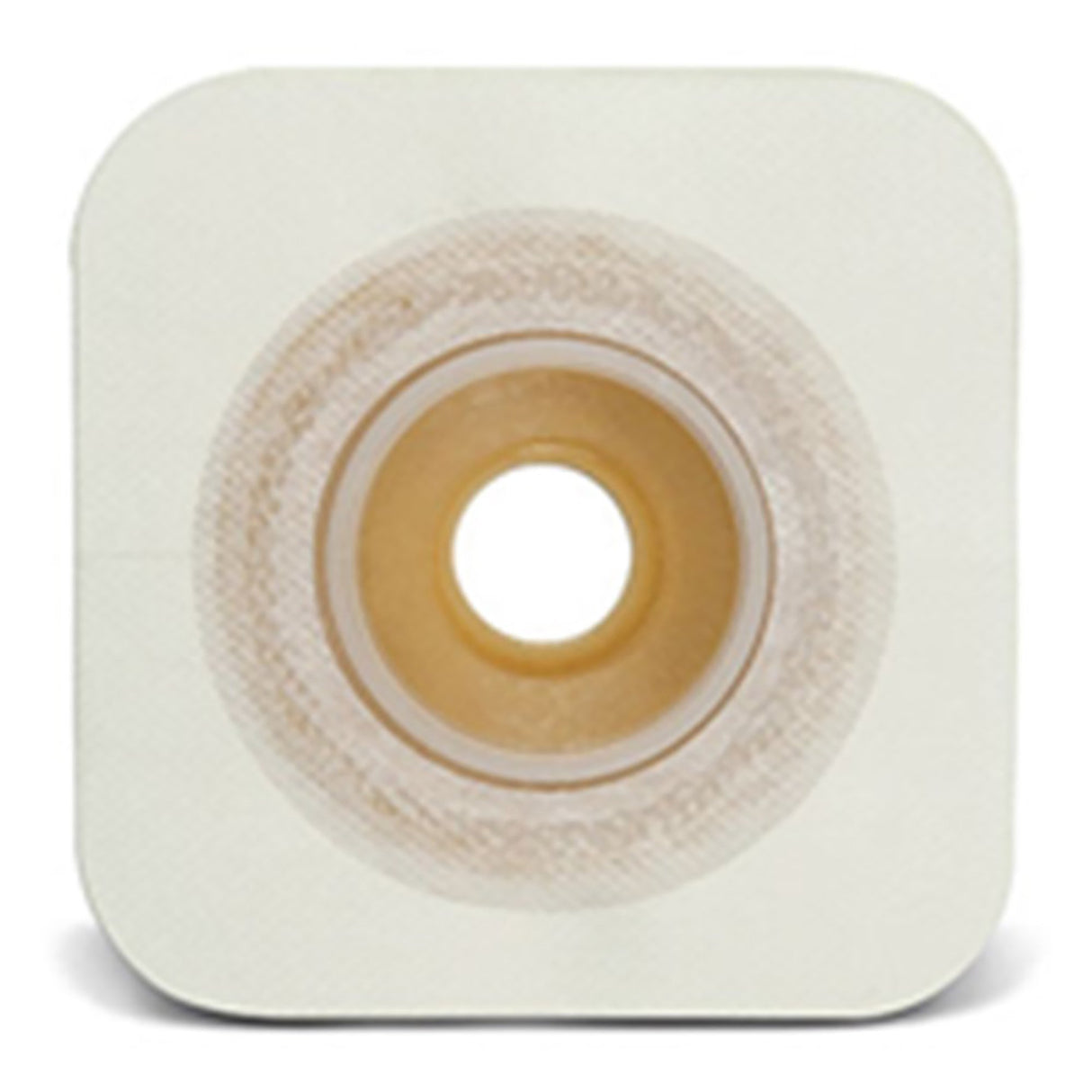 Ostomy Barrier Sur-Fit Natura® Precut, Extended Wear Durahesive® Adhesive 45 mm Flange Sur-Fit Natura® System Hydrocolloid 7/8 Inch Opening 4-1/2 X 4-1/2 Inch - BeHope