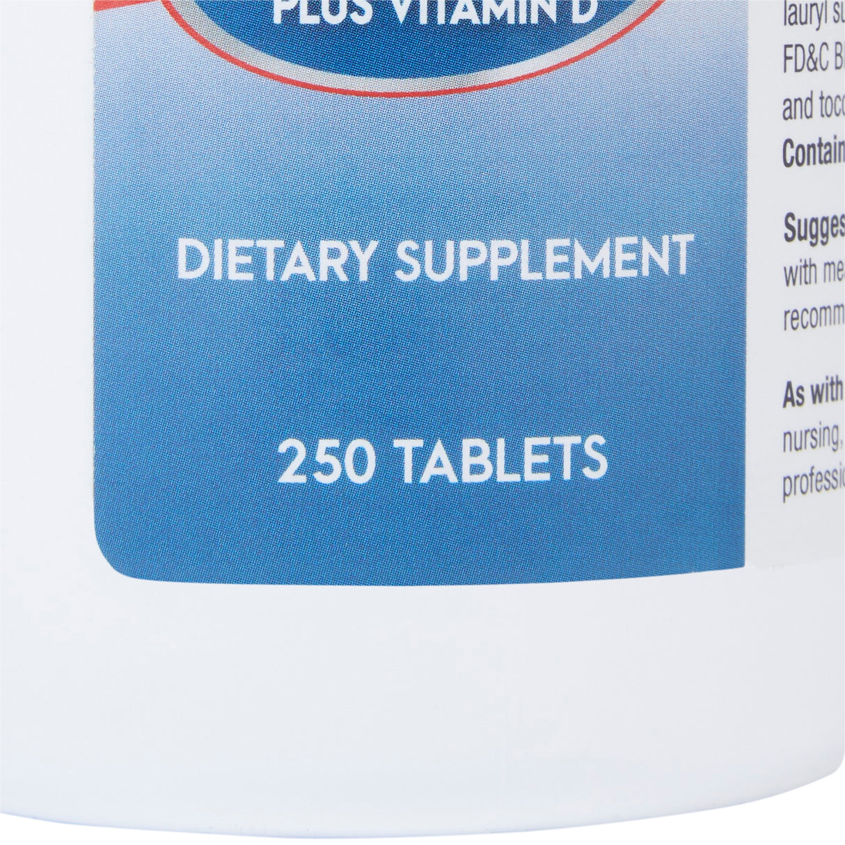 Joint Health Supplement Geri-Care® Oyster Shell 200 IU - 500 mg Strength Tablet 250 per Bottle - BeHope