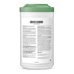Surface Disinfectant Cleaner Sani-HyPerCide™ Premoistened Germicidal Manual Pull Wipe 65 Count Canister Vinegar Scent NonSterile - BeHope