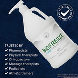 Topical Pain Relief Biofreeze® Professional 5% Strength Menthol Topical Gel 1 gal. - BeHope
