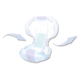 Incontinence Liner Seni® Shaped Night Pads 27 Inch Length Heavy Absorbency Super Absorbent Core One Size Fits Most - BeHope