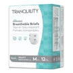 Unisex Adult Incontinence Brief Tranquility® Essential Medium Disposable Heavy Absorbency - BeHope