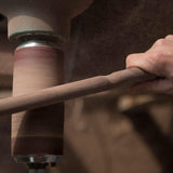 Round Handle Cane Brazos™ Twisted Wood 37 Inch Height Red Oak - BeHope