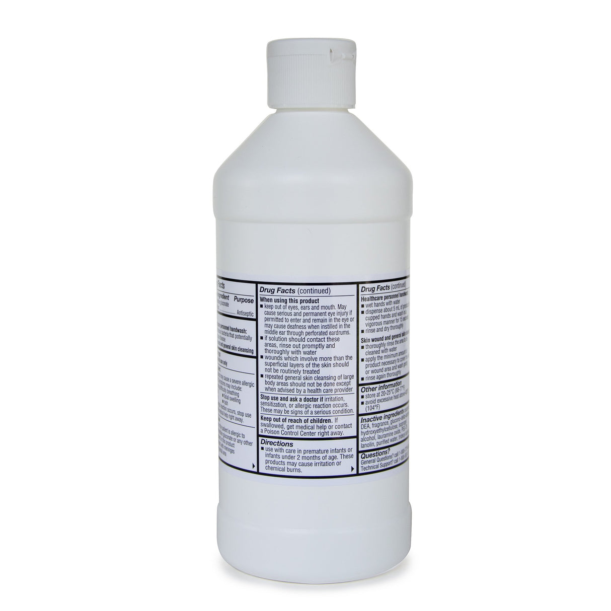 Antiseptic Skin Cleanser McKesson 16 oz. Flip-Top Bottle 4% Strength CHG (Chlorhexidine Gluconate) / Isopropyl Alcohol NonSterile