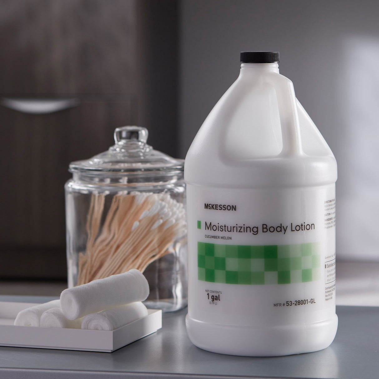 Hand and Body Moisturizer McKesson 1 gal. Jug Cucumber Melon Scent Lotion - BeHope