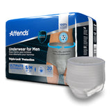 Male Adult Absorbent Underwear Attends For Men Pull On with Tear Away Seams Small / Medium Disposable Heavy Absorbency