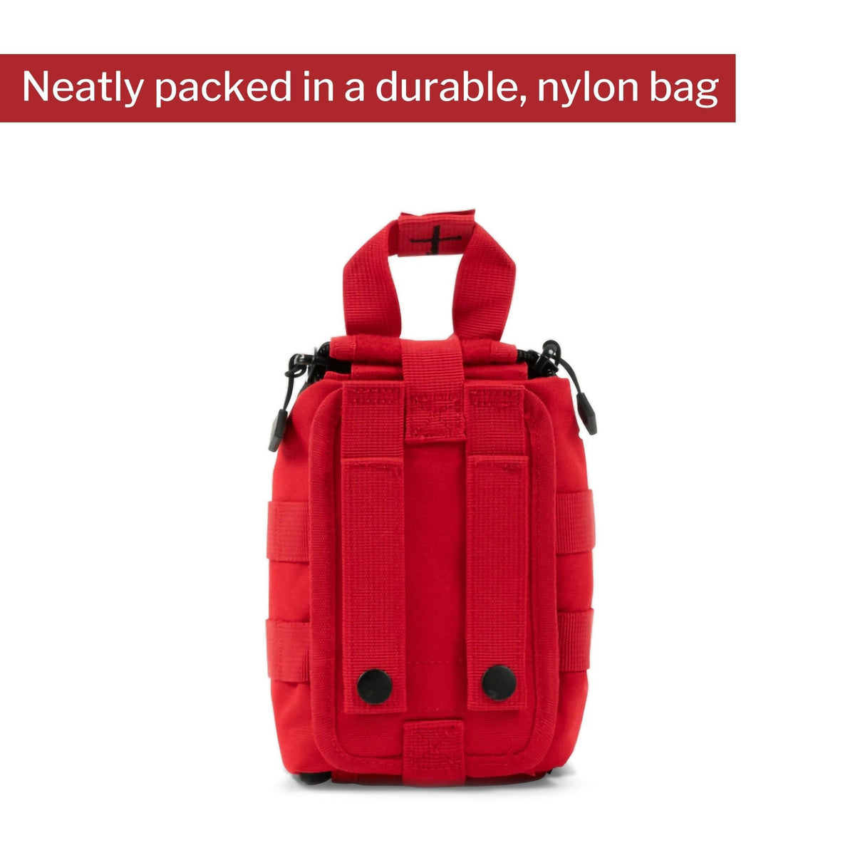Trauma First Aid Kit My Medic™ TFAK Red Nylon Bag - BeHope