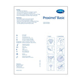 Foam Dressing Proximel Basic Non-Border 4 X 4 Inch Without Border Waterproof Film Backing Nonadhesive Square Sterile