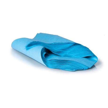 McKesson Sterilization Wrap Blue 36 X 36 Inch Single Layer Cellulose Steam / EO Gas - BeHope