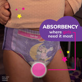 Female Toddler Training Pants Pull-Ups Night-Time Size 3T to 4T Disposable Heavy Absorbency - BeHope