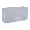 Glove Box Holder McKesson Horizontal Mounted 1 Box Capacity Clear 4 X 6.5 X 10.5 Inch Plastic - BeHope