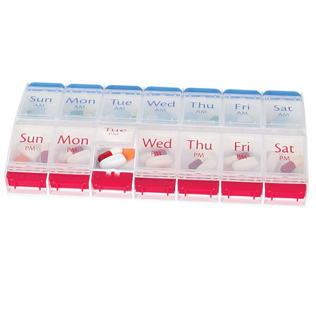Pill Organizer X-Large 7 Day 2 Dose - BeHope