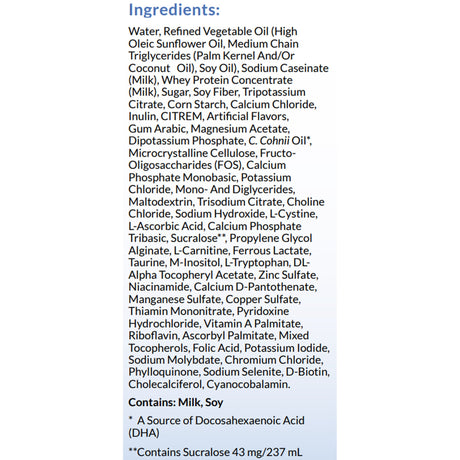 Oral Supplement KetoCal® 2.5:1 LQ Vanilla Flavor Liquid 8 oz. Carton - BeHope