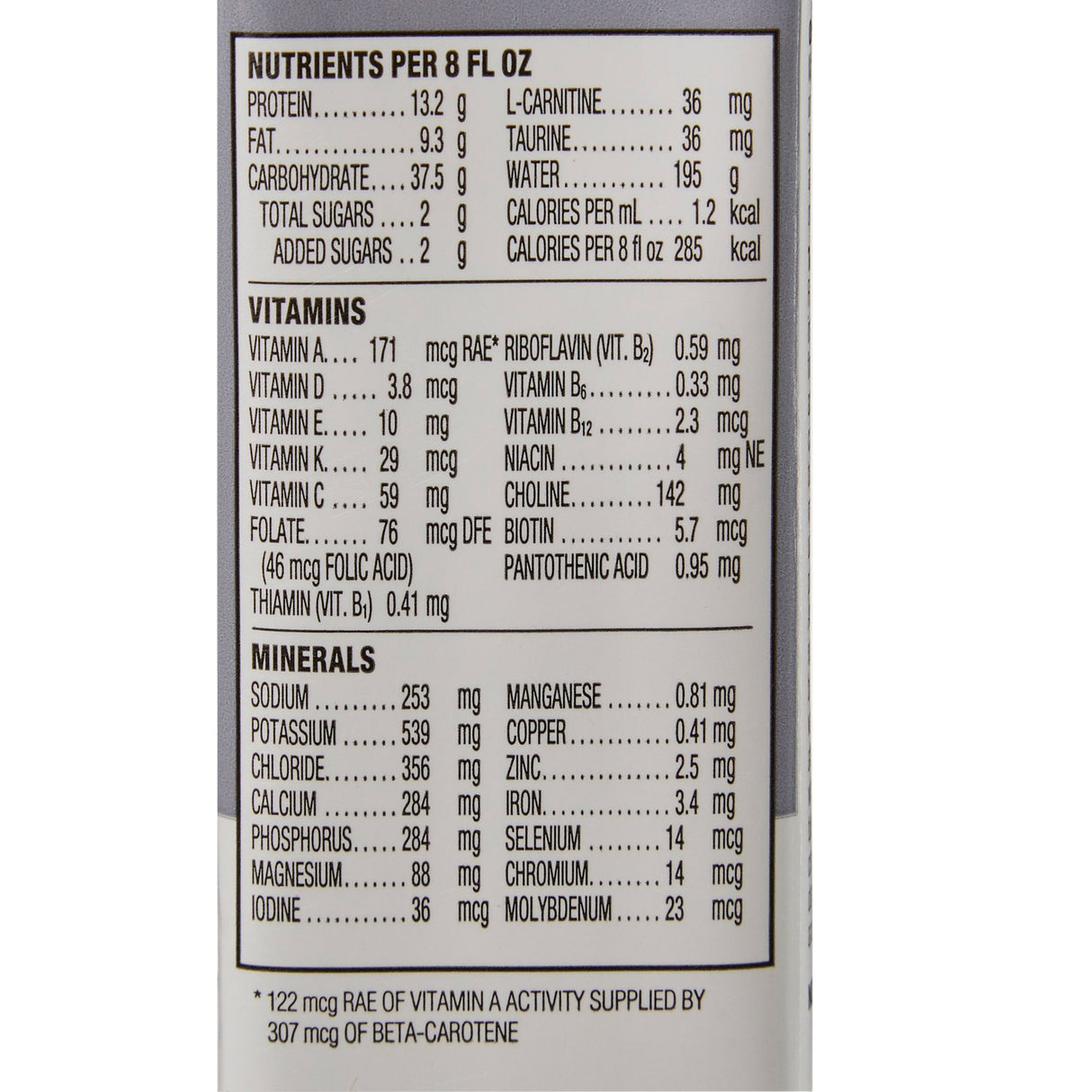 Tube Feeding Formula Osmolite® 1.2 Cal Unflavored Liquid 8 oz. Reclosable Carton - BeHope