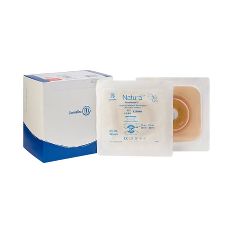 Ostomy Barrier Natura™ Moldable Durahesive® Adhesive 57 mm Flange Sur-Fit® Natura® System Hydrocolloid Tape Collar 7/8 to 1-1/4 Inch Opening - BeHope